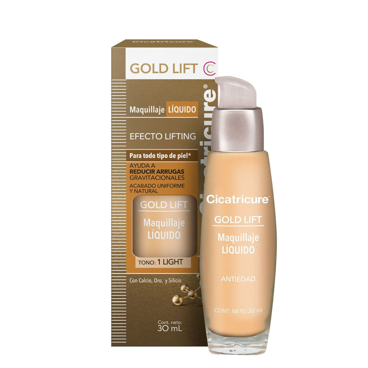 Cicatricure Gold Lift Maquillaje Líquido Light