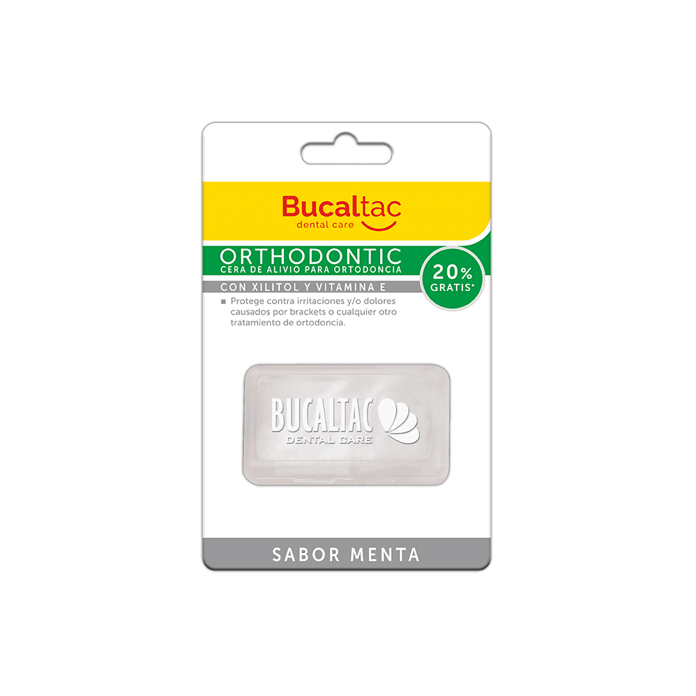 Bucal-Tac Cera P-Ortod.Sabor Menta