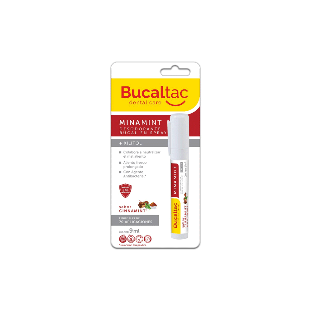 Bucal-Tac Minamint Cinnamint Sp Buc