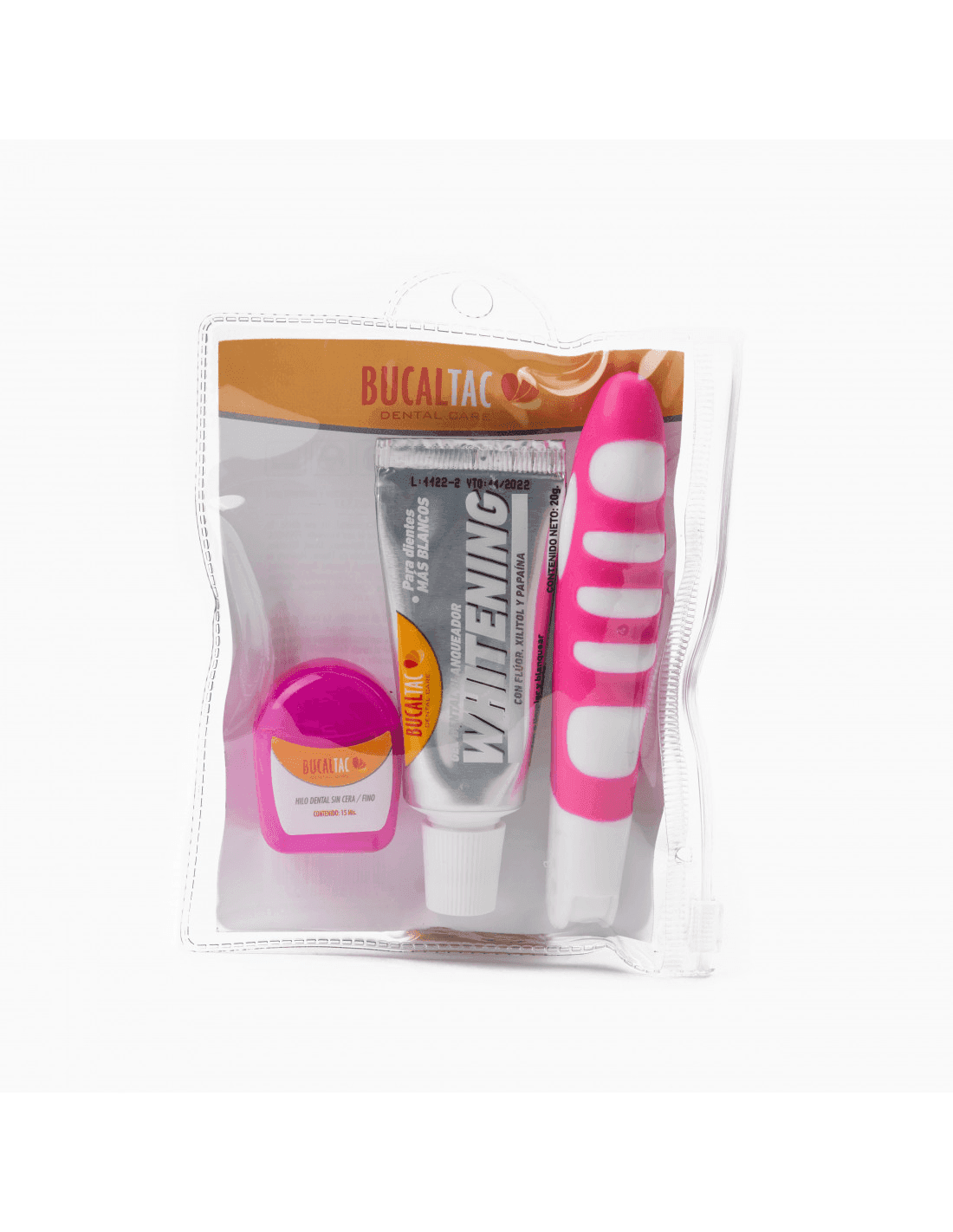 Bucal-Tac Travel Kit Whitening