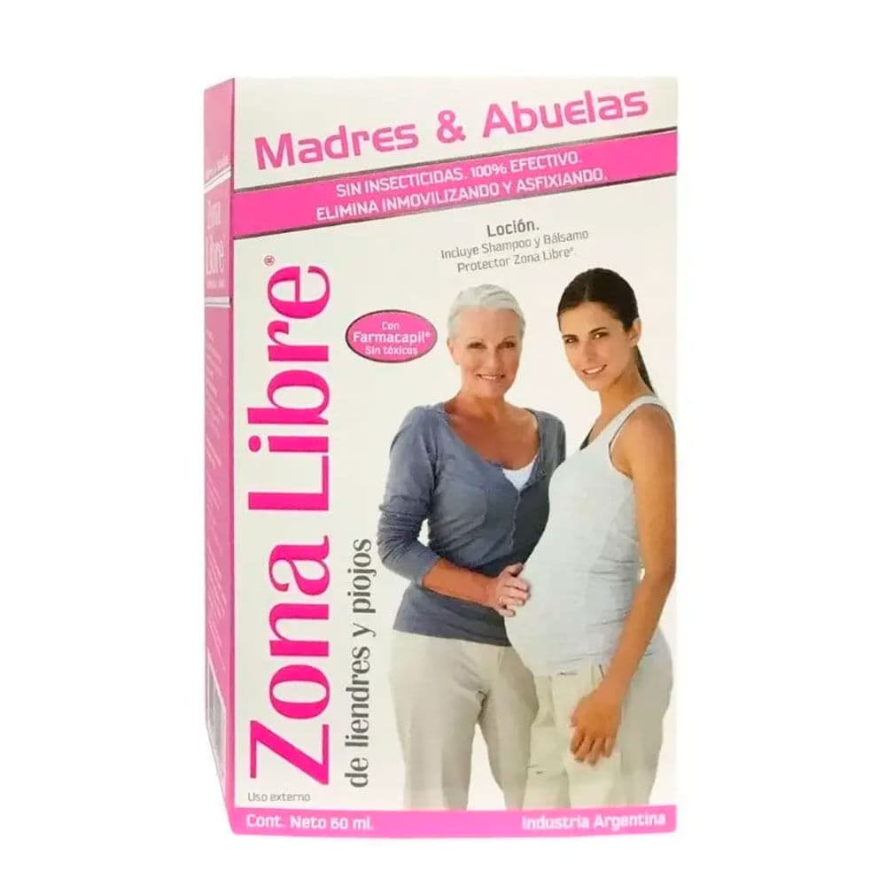 Zona Libre Piojos Madres/Abu Kit Loción