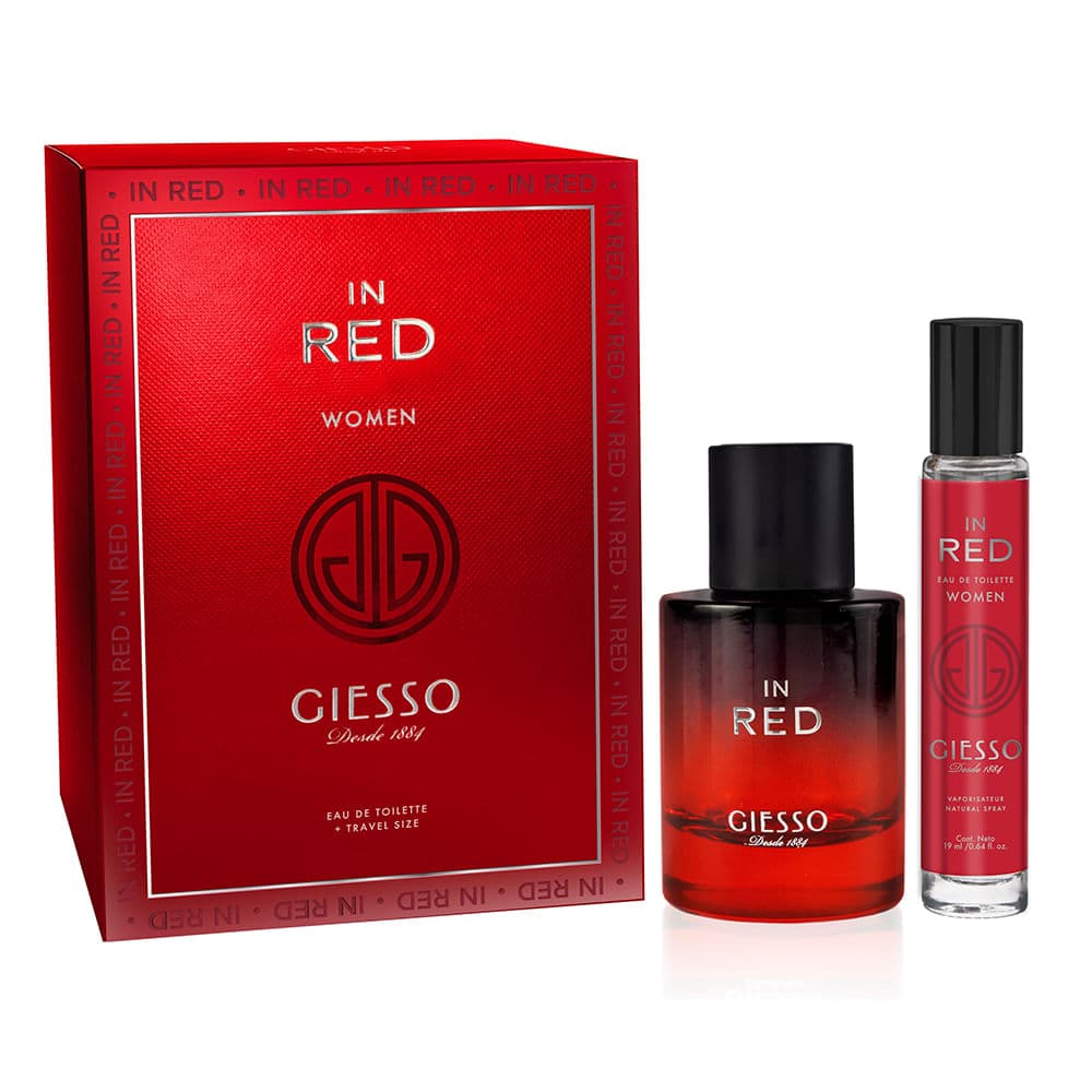Giesso In Red Fem EDT X50 Ml+Edt X19 Ml(Estuche)