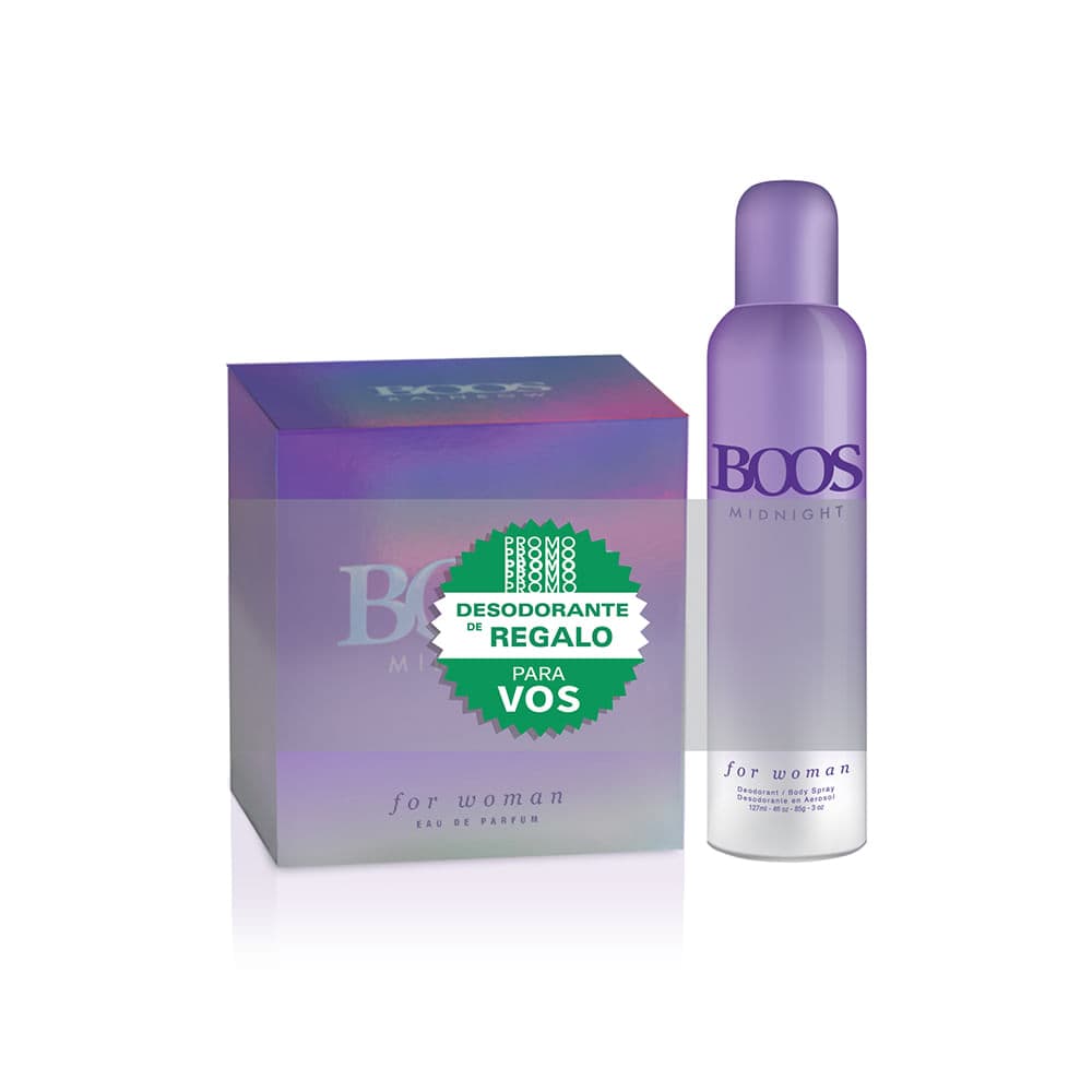 Boos Midnight F-Wom EDP X 100 Ml+Deo Regalo