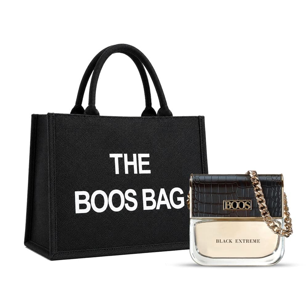 Boos Black Extreme Pack Wom EDP X 100 ML + Tote Bag