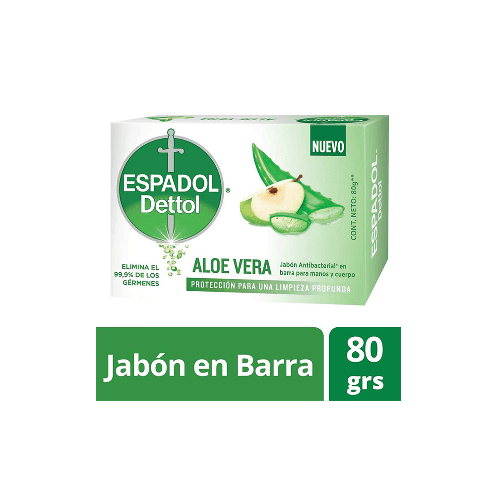 Espadol Dettol Jabón Aloe Vera