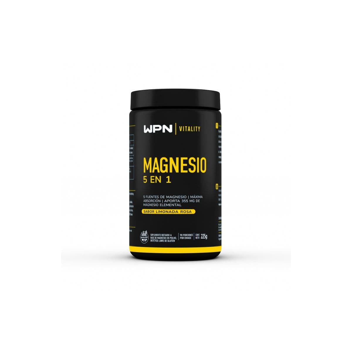 Magnesio 5 en 1 Wpn S/Limonada Rosa