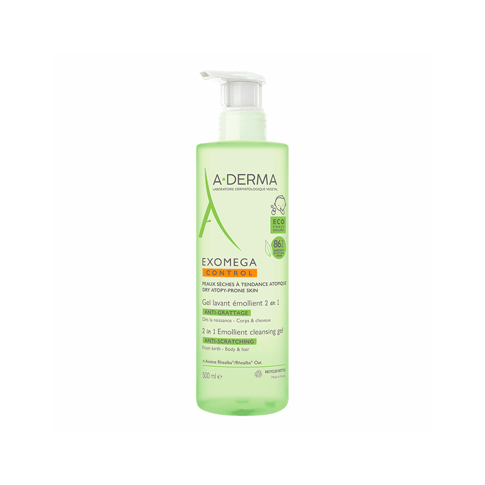A-Derma Exomega Control Gel 2 en 1