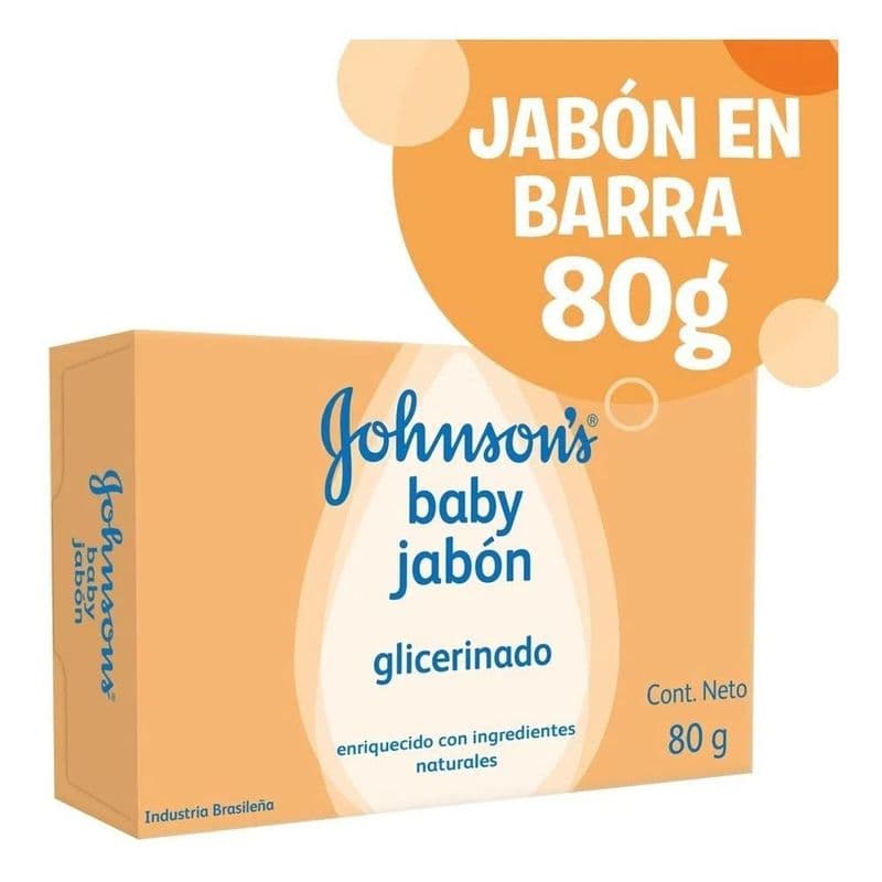 Johnson's Jabón en Barra de Glicerina