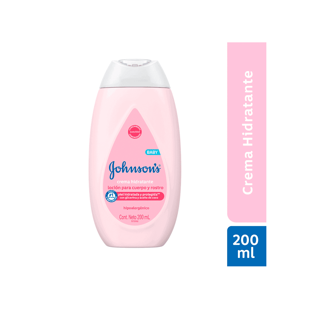 J&J Baby Crema Rosa Hidratante