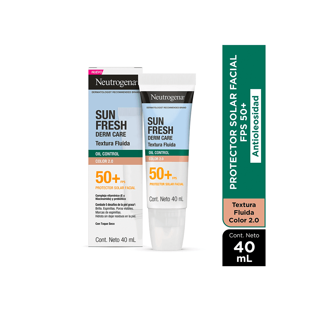 Neutrogena Sun Fresh Hydro Boost Oil Control Fps50+ Medio