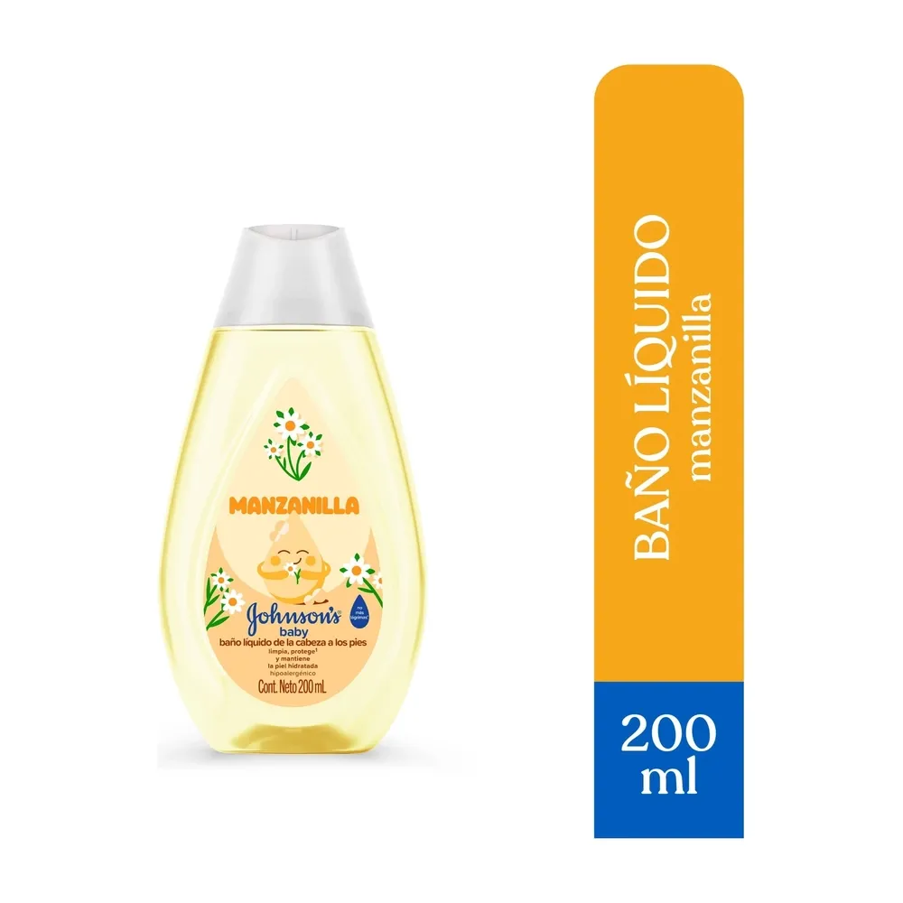 J&J Baby Baño Líquido Manzanilla