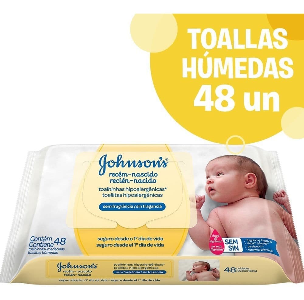 J&J Desde El Primer Dia Toallitas Húmedas