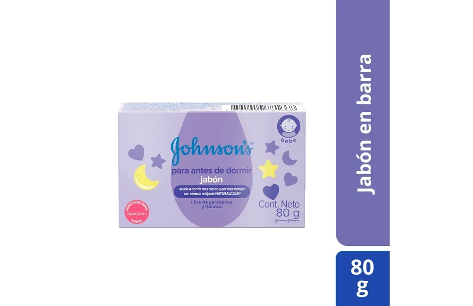 J&J Jabón Barra Lila
