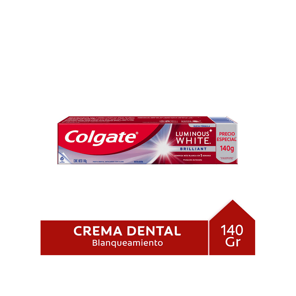 Colgate Crema Dental Luminous Brilliant