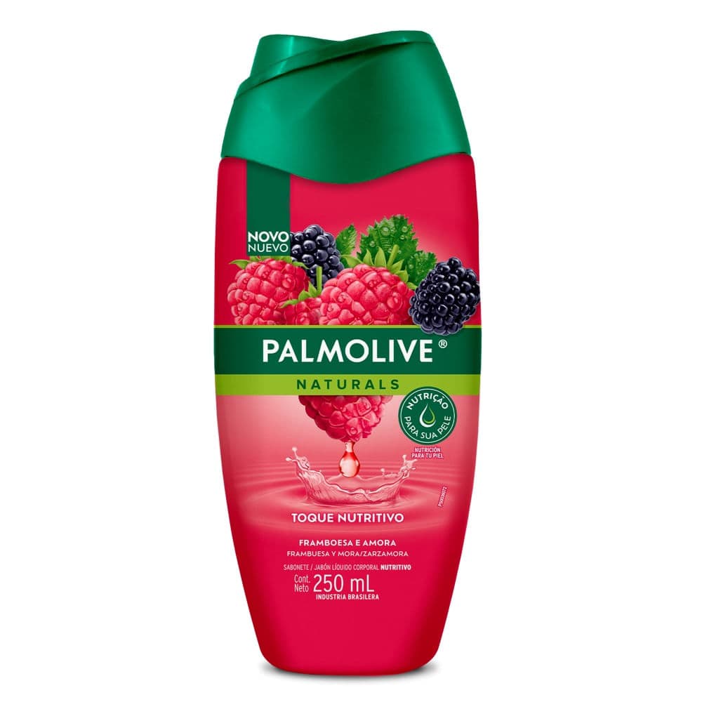 Palmolive Nat Jabón Líquido Frambuesa Mora