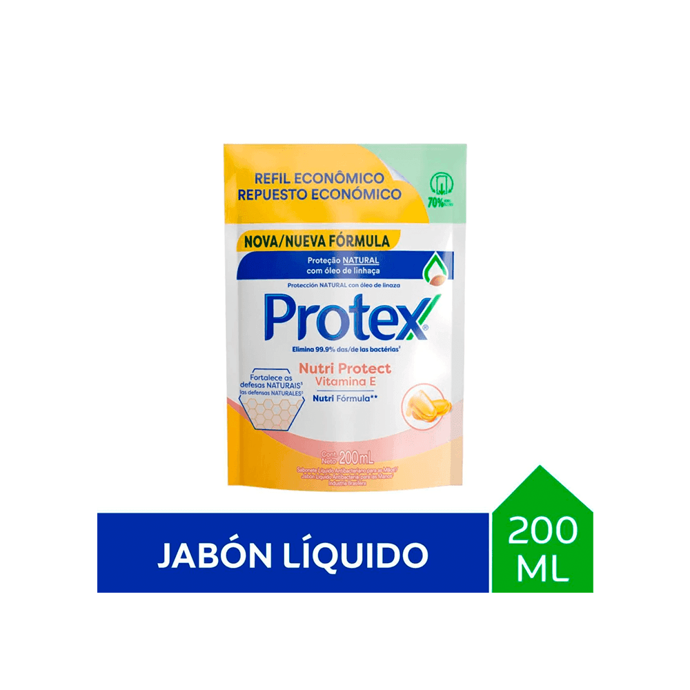 Protex Jabón Líquido Vitamin e Doypack