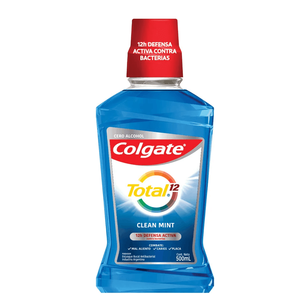 Colgate Enjuague Bucal Total Clean Mint