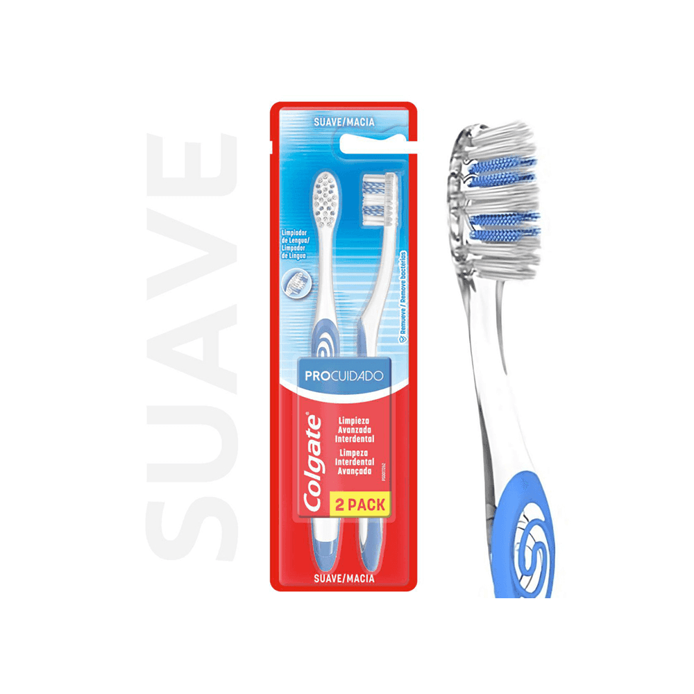 Colgate Cepillo Dental Pro Cuidado Pack