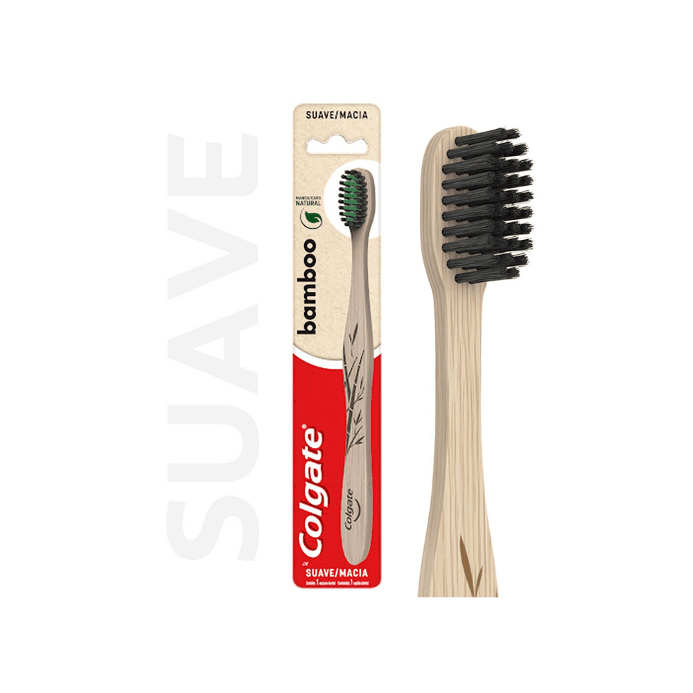 Colgate Cepillo Dental Bamboo Suave