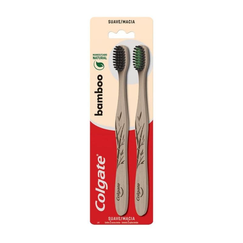 Colgate Cepillo Dental Bamboo Suave