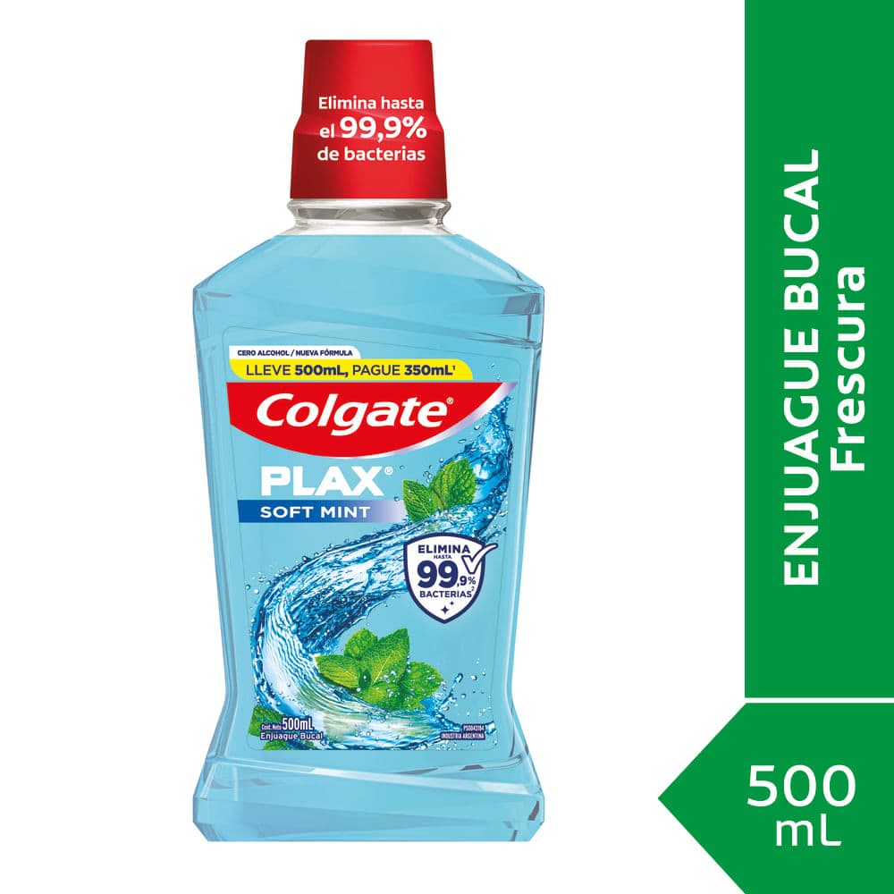 Colgate Enj Buc Plax Soft Mint Zero