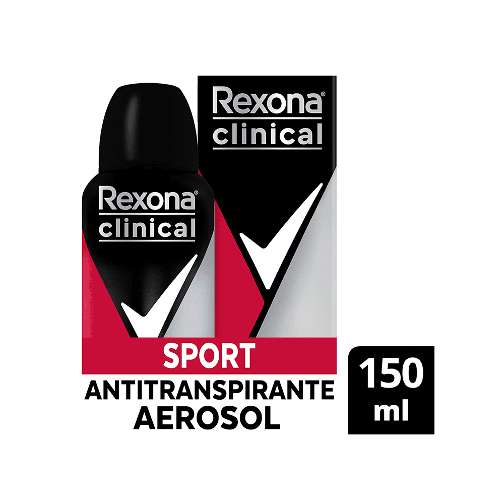 Rexona Aerosol Ant Clinical Sport Str Men 96HS