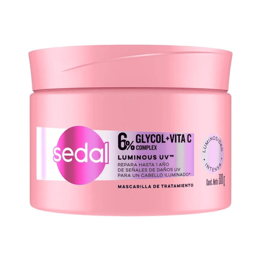 Sedal Mascarilla Luminous Uv Glycol