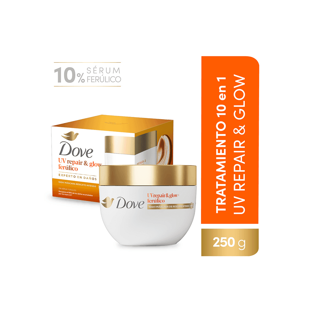 Dove UV Repair & Glow+Ferulico Máscara