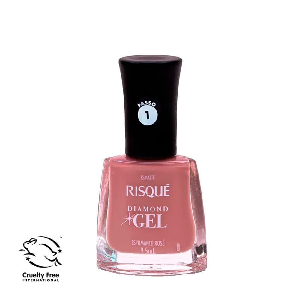 Risque Esmalte Espumante Rose Linea Gel