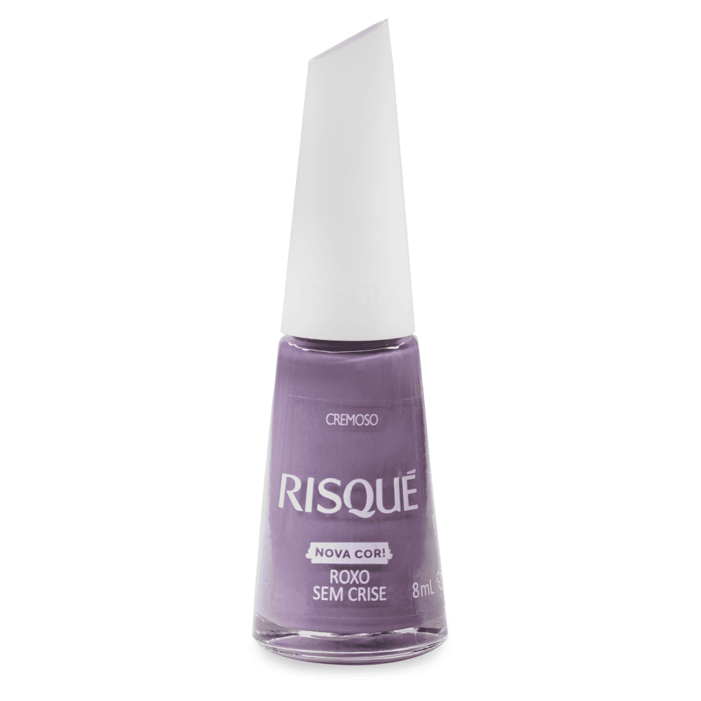 Risque Esmalte Cremoso Roxo Sem Crise