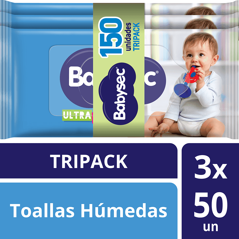 Babysec Ultra Fresh 3x50 un