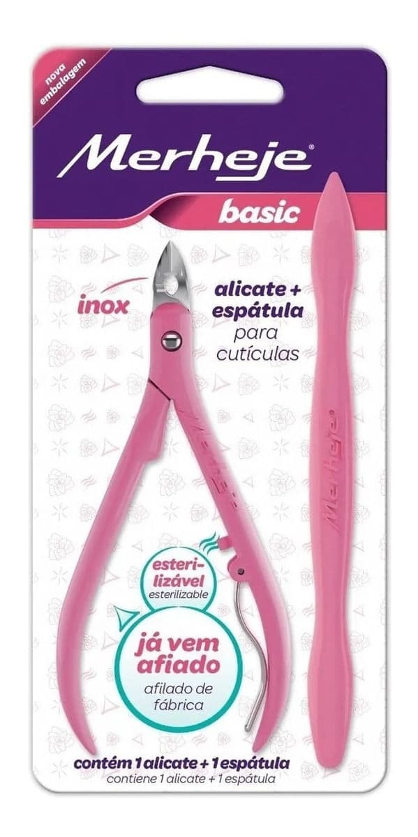 Merheje Alicate Cuticulas Con Espat