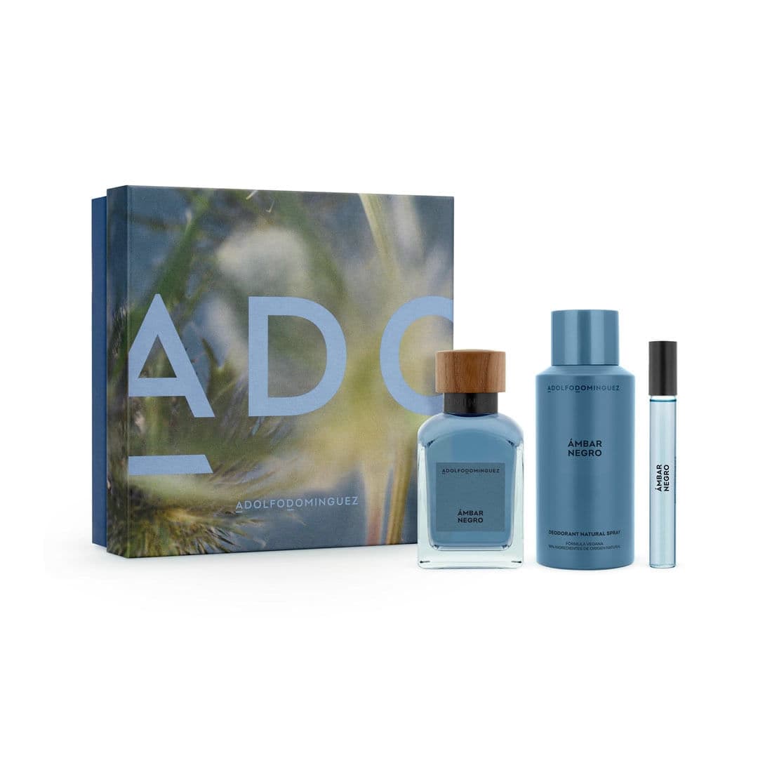 A.D Ambar Negro Est (Edp120+Deo+Edp10 Ml)