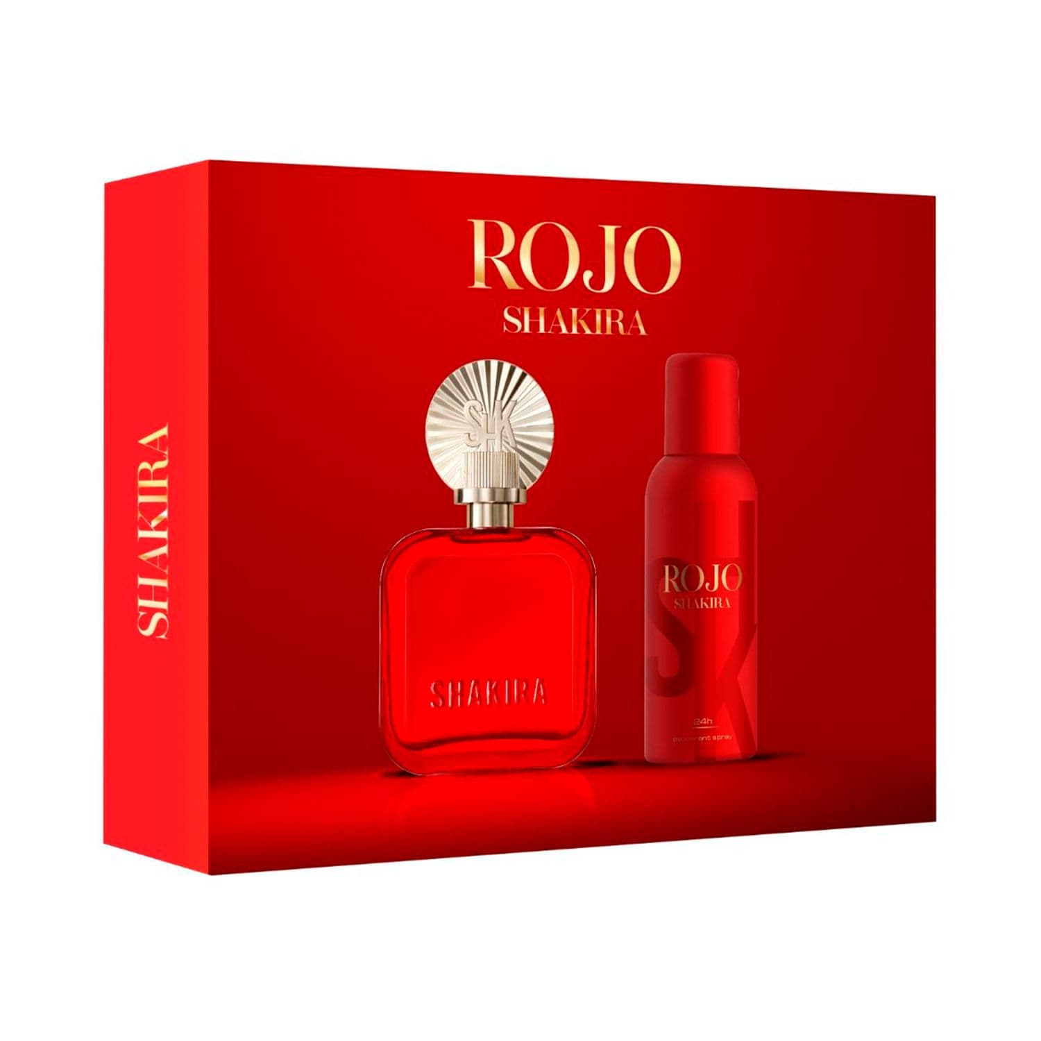 Shakira Rojo EDP X 80 Ml+Deo X 150 Ml(Estuche)