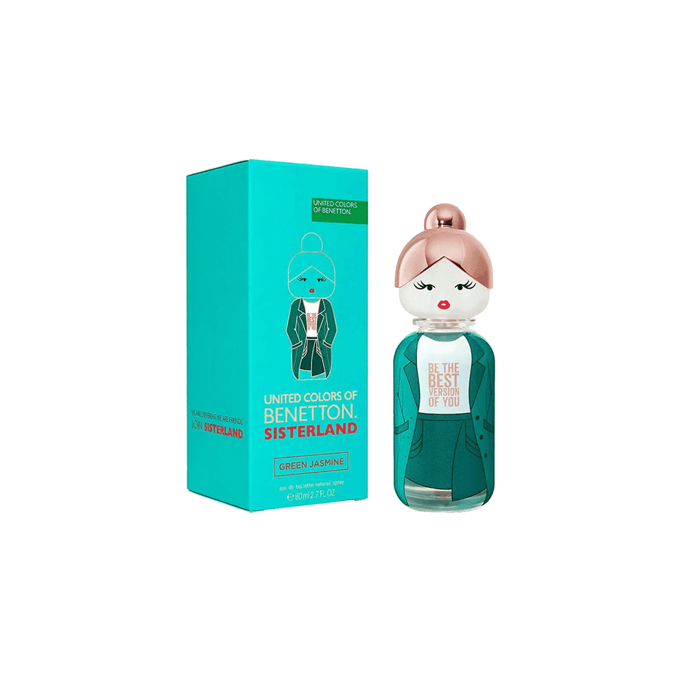 Benetton U.C. Sisterland Green Jasmine EDT