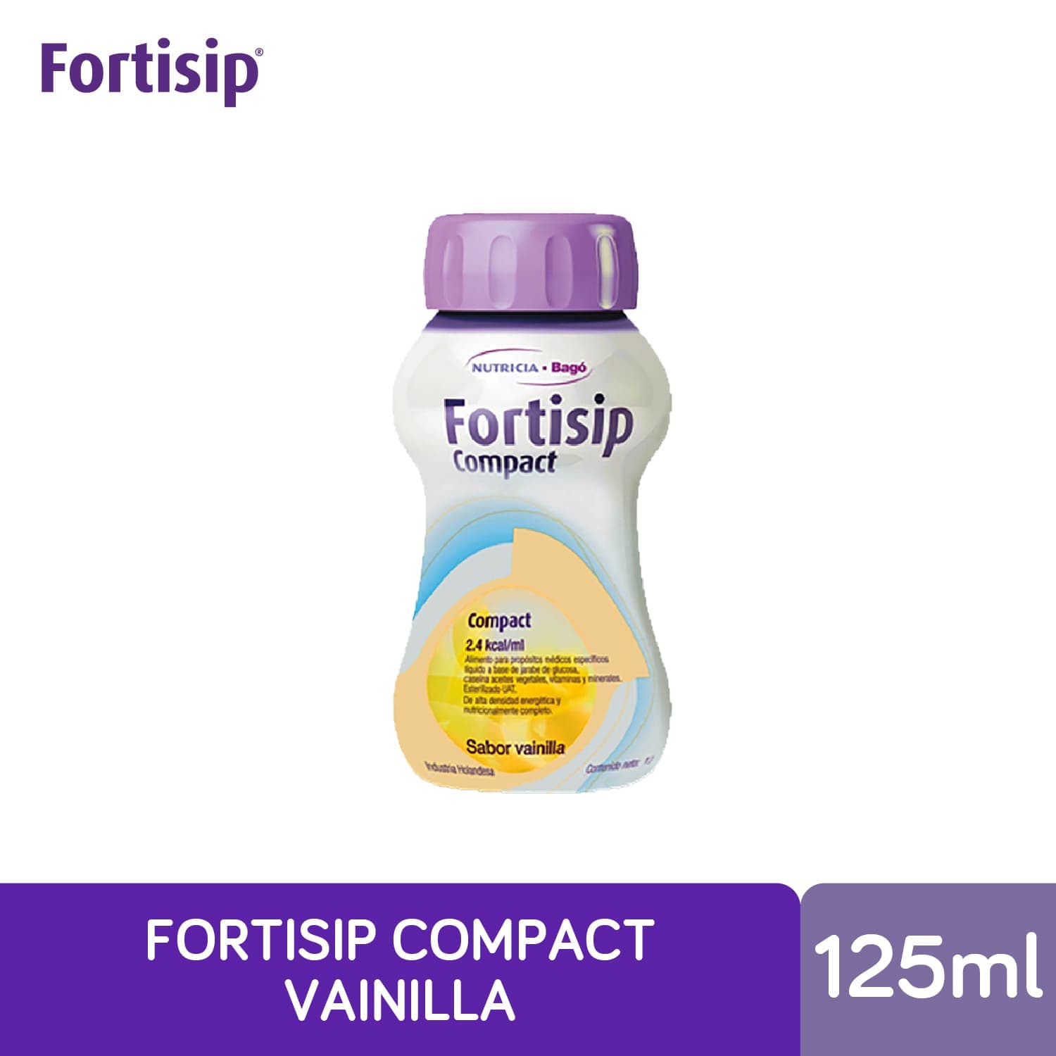 Fortisip Compact Vainil Botella Líquido