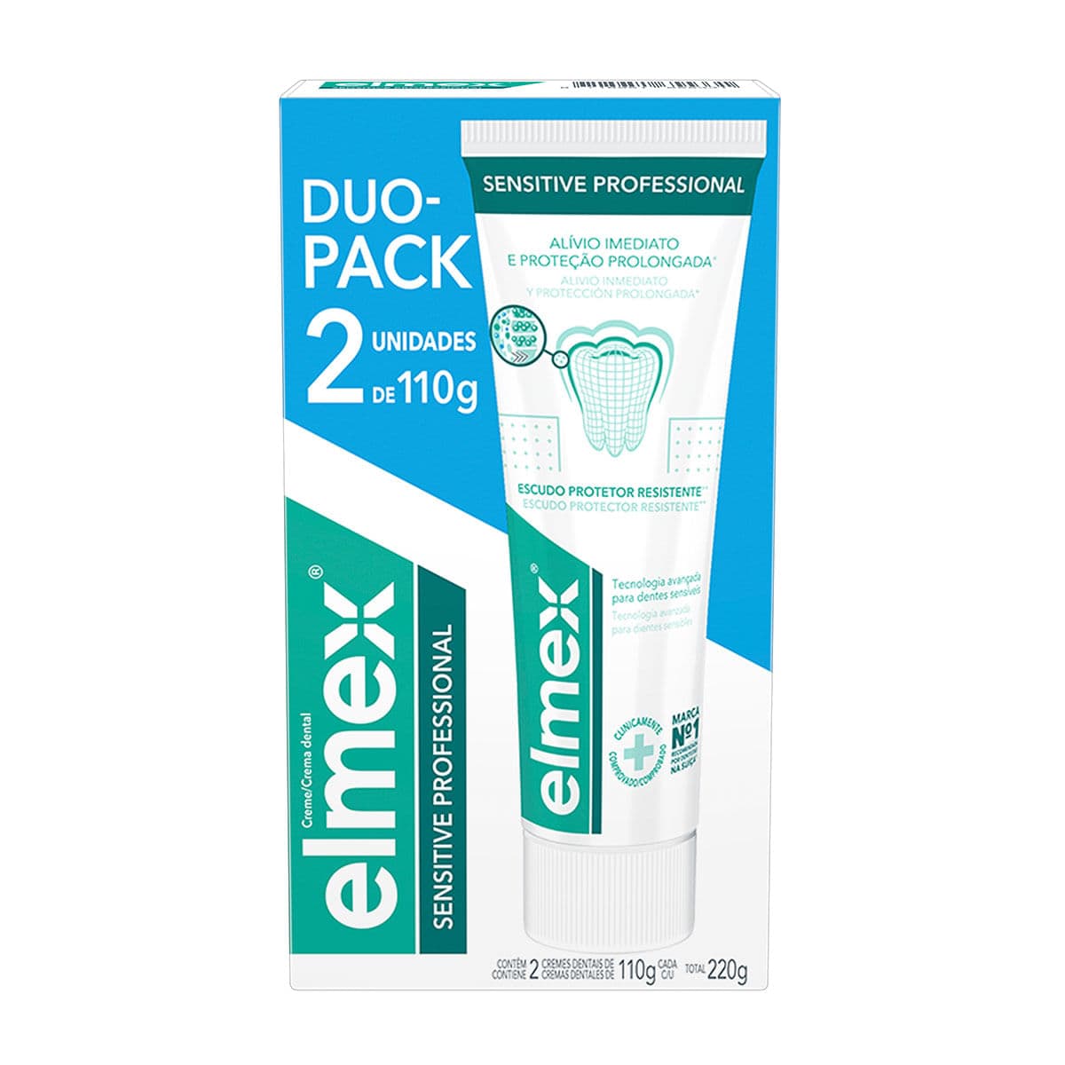 Elmex Crema Dental Sensit Duo Pack 2