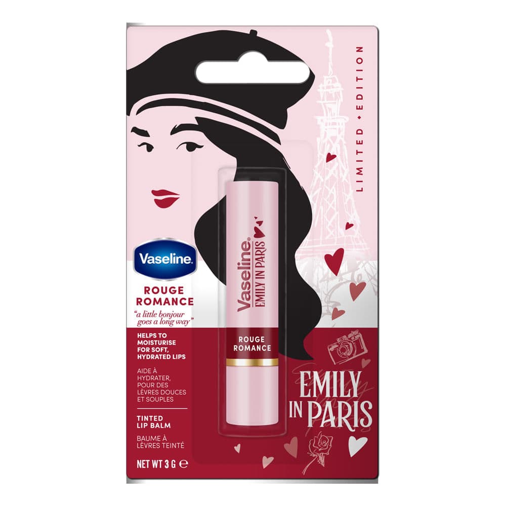 Vaseline Lip Balm Emily Paris Rouge Romance