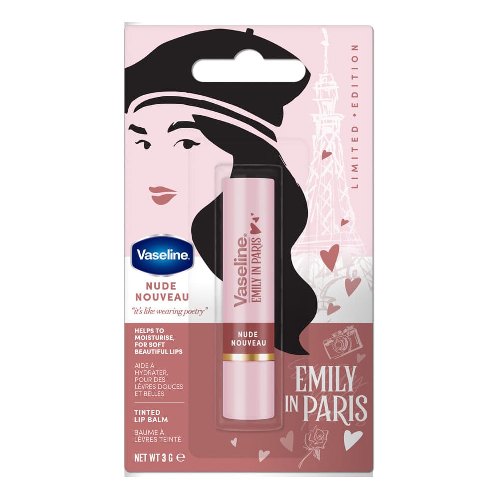 Vaseline Lip Balm Emily Paris Nude Nouveau
